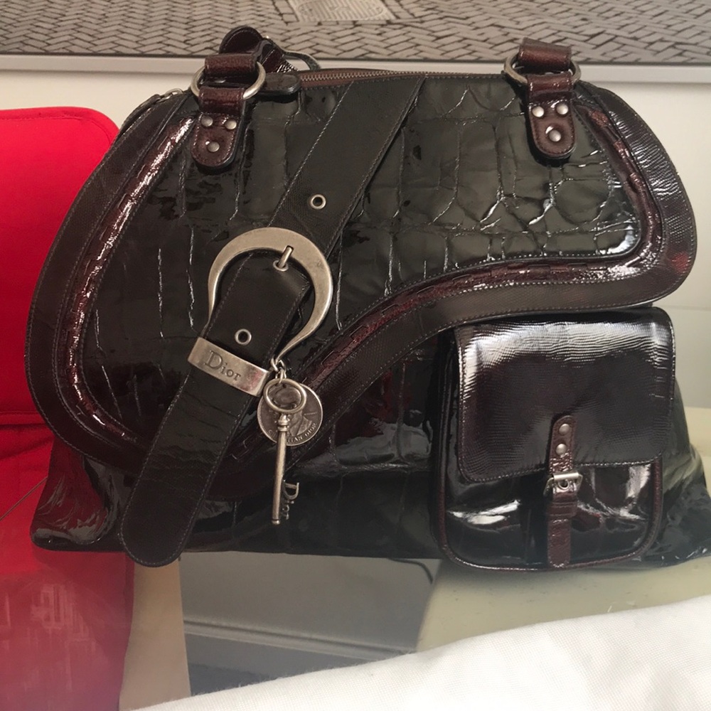 Dior Large Gaucho tote